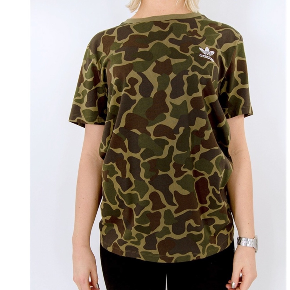 Adidas Pharrell Williams Camo tee shirt - Picture 1 of 7